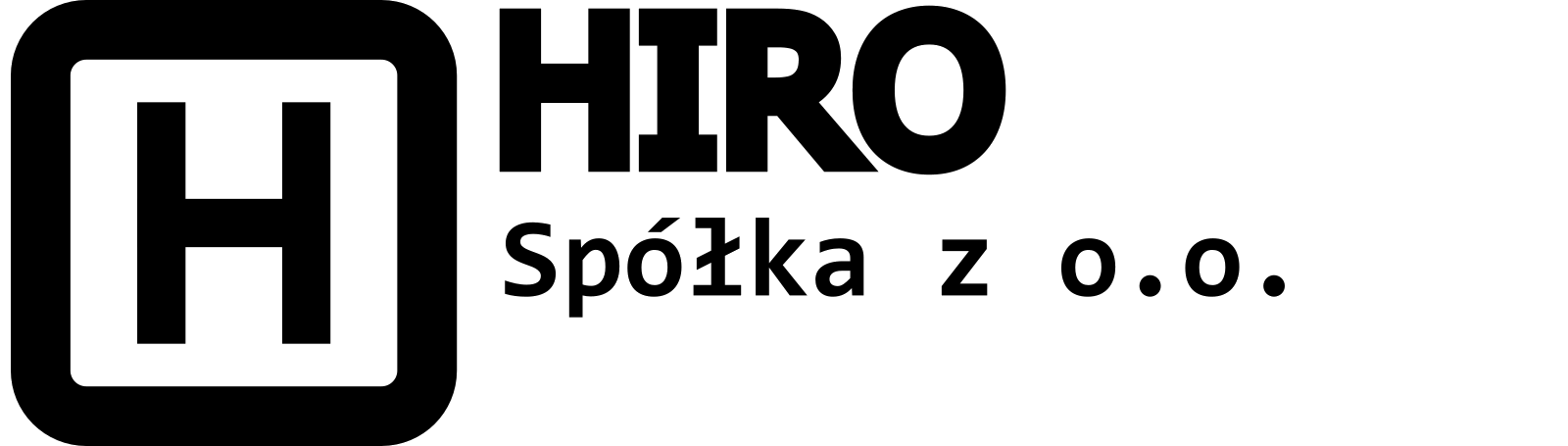 Obraz przedstawiający logo Hiro spółka z ograniczoną odpowiedzialnością